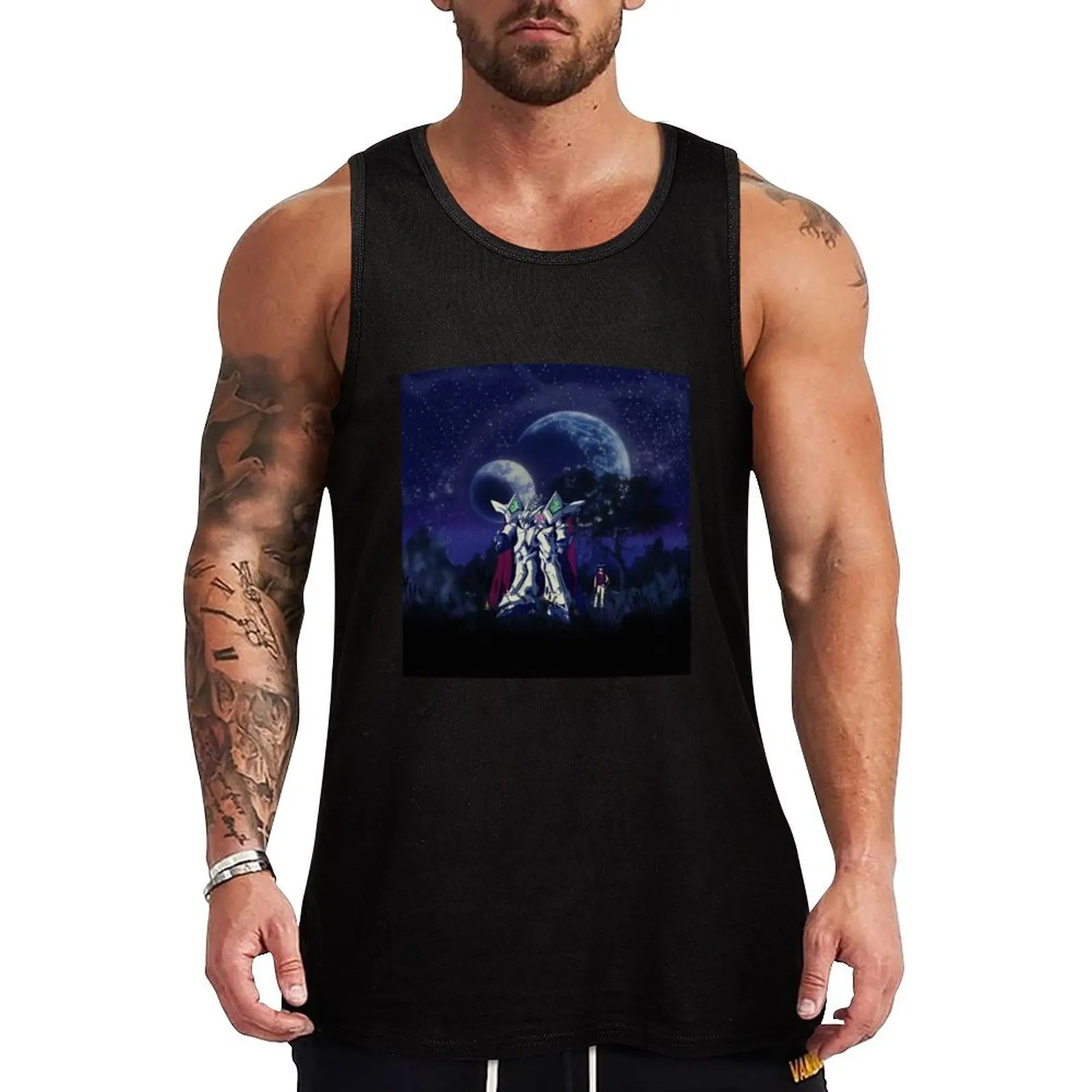 Escaflowne Night Scene, Gaea - ORIGINAL by SillyFun.redbubble.com Tank Top T-shirt sports gym clothing men
Escaflowne Night Scene, Gaea - ORIGINAL by SillyFun.redbubble.com Tank Top T-shirt sports gym clothing men