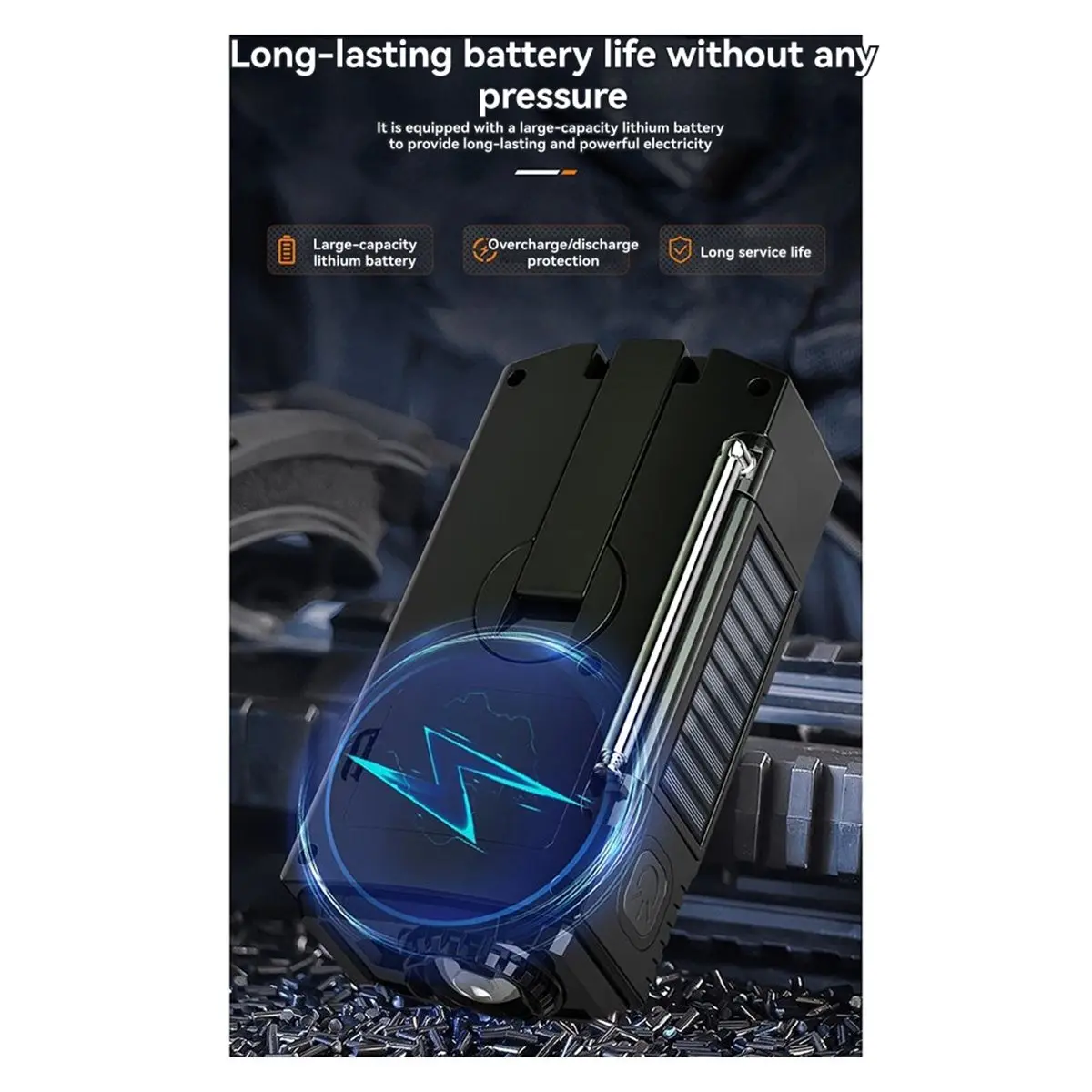 A26Z Portable Emergency Radio Solar Hand Crank Cell Phone Charger Radios AM/FM LED Flashlight Outdoor Indoor Light Night
A26Z Portable Emergency Radio Solar Hand Crank Cell Phone Charger Radios AM/FM LED Flashlight Outdoor Indoor Light Night