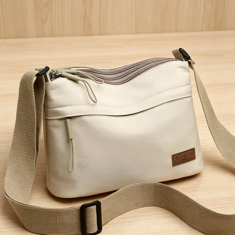 3 Pockets Large Capacity Canvas Crossbody Bag, Women Multi Pocket Shoulder Handbag Casual Shopping Mommy Purse
3 Pockets Large Capacity Canvas Crossbody Bag, Women Multi Pocket Shoulder Handbag Casual Shopping Mommy Purse