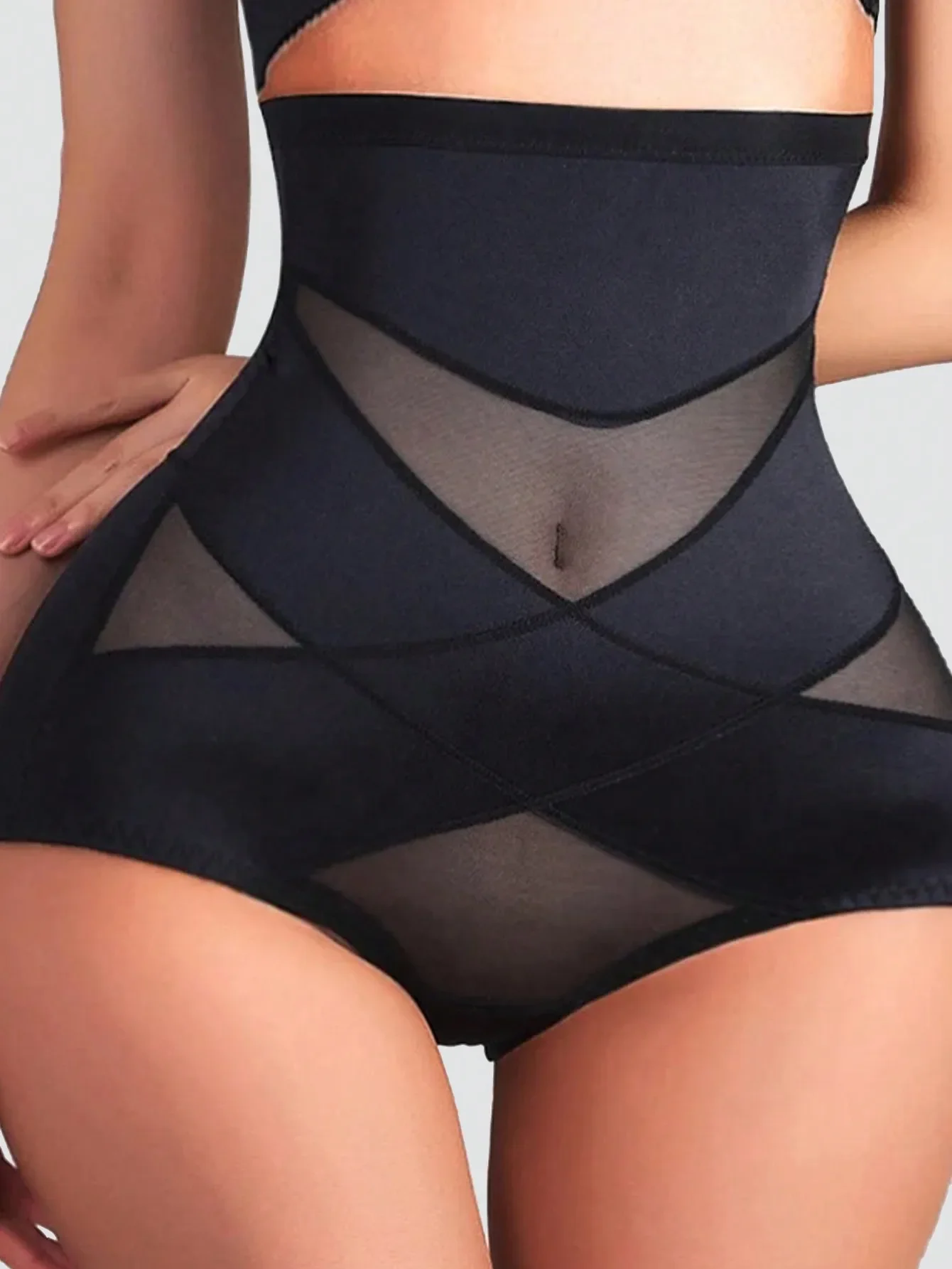 Women Butt Lifting & Tummy Control Shapewear, Khaki Seamless Criss-Cross Front Panty, Women Slimming Shorts
Women Butt Lifting & Tummy Control Shapewear, Khaki Seamless Criss-Cross Front Panty, Women Slimming Shorts