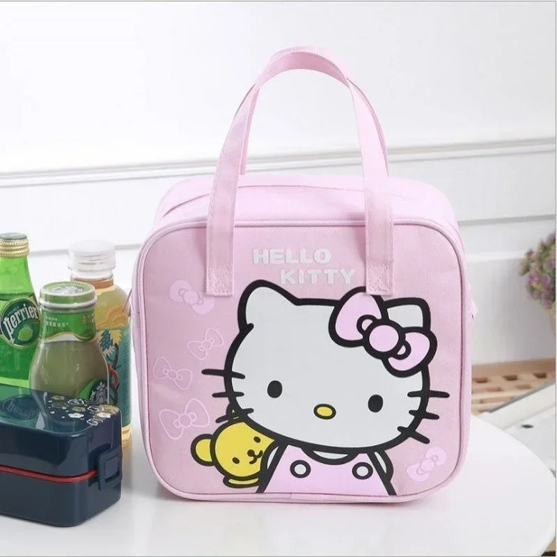 Hello Kitty Lunch Box Bag Portable Women's Handbags Primary School Children Cartoon Canvas Waterproof Lunch Hand Top-Handle Bags
Hello Kitty Lunch Box Bag Portable Women's Handbags Primary School Children Cartoon Canvas Waterproof Lunch Hand Top-Handle Bags