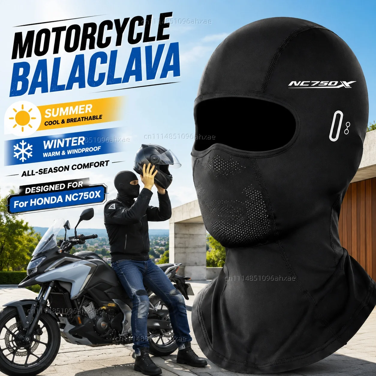 For HONDA NC750X NC 750X NC750 X 2014-2020 Motorcycle Balaclava Summer Glasses Face Breathable Hole Winter Warm breathable
For HONDA NC750X NC 750X NC750 X 2014-2020 Motorcycle Balaclava Summer Glasses Face Breathable Hole Winter Warm breathable