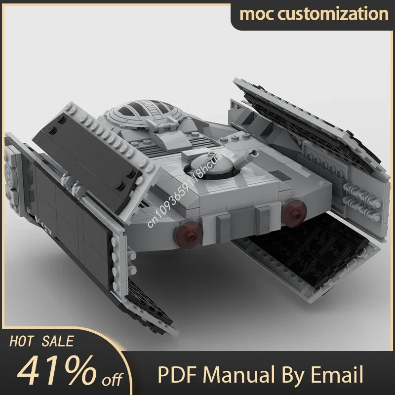 558PCS Moc Star Battle Aircraft Carrier TIE Sentinel Spacecraft Building Blocks Creative Assembly Bricks Toys Holiday Gifts
558PCS Moc Star Battle Aircraft Carrier TIE Sentinel Spacecraft Building Blocks Creative Assembly Bricks Toys Holiday Gifts