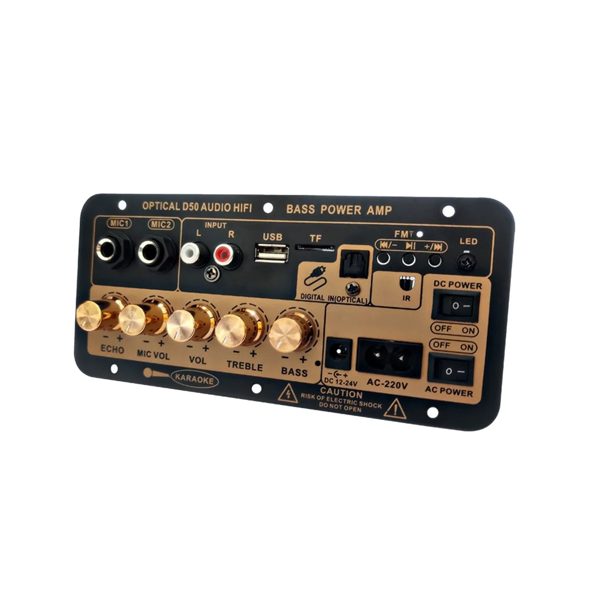 Плата усилителя D50 с оптическим аудио Bluetooth AMP USB FM радио TF плеер DIY аудио сабвуфер для дома автомобиля-ЕС разъем
Плата усилителя D50 с оптическим аудио Bluetooth AMP USB FM радио TF плеер DIY аудио сабвуфер для дома автомобиля-ЕС разъем