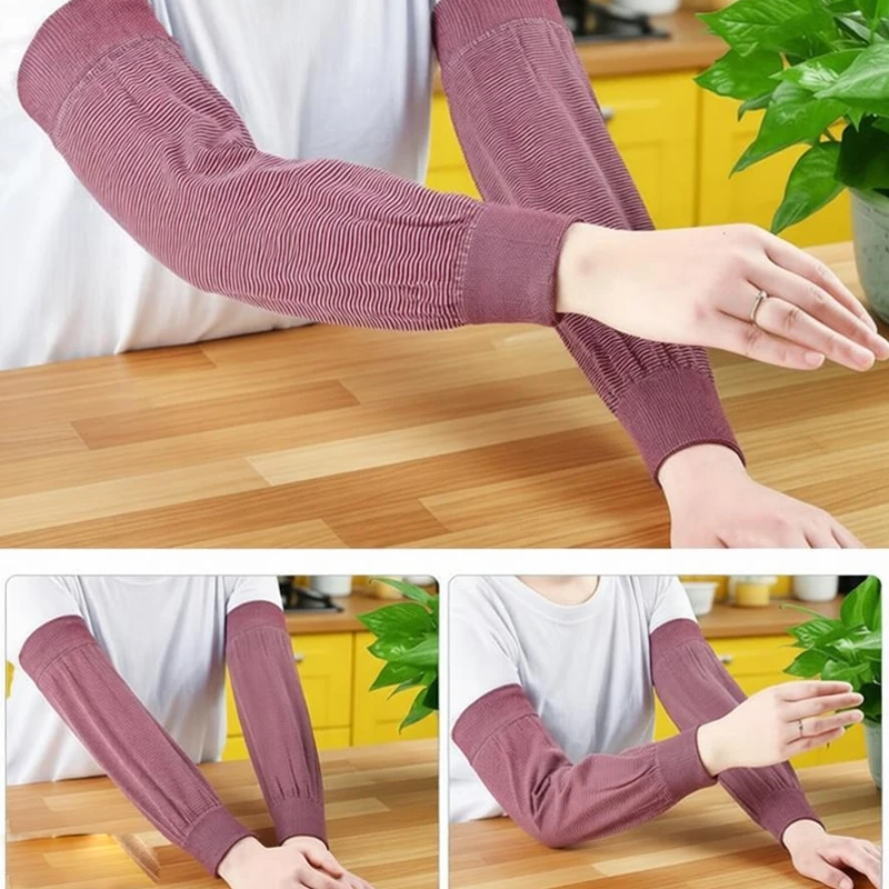 Dirtproof Oversleeves Protector Oilproof Arm Sleeves Covers With Elastic Cuffs Garden Sleeves For Washing Cooking Gardening Work
Dirtproof Oversleeves Protector Oilproof Arm Sleeves Covers With Elastic Cuffs Garden Sleeves For Washing Cooking Gardening Work