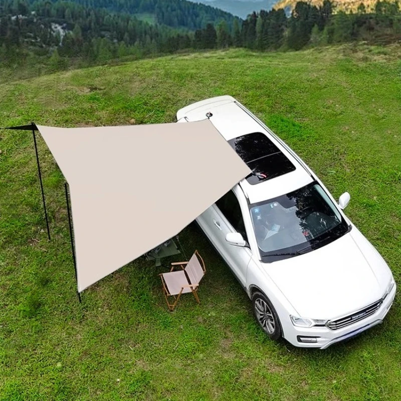 Portable Side Car Sun Shelter Self-driving Tour Picnic Oxford Rainproof Vehicle Rear Canopy Outdoor Sunshade Camping Supplies
Portable Side Car Sun Shelter Self-driving Tour Picnic Oxford Rainproof Vehicle Rear Canopy Outdoor Sunshade Camping Supplies