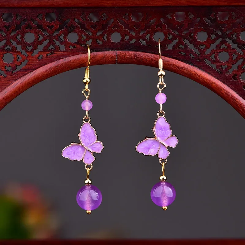 Jade Butterfly Earrings Natural Charm Women Luxury Gifts Vintage Designer Real Jewelry Chinese Charms 925 Silver Carved
Jade Butterfly Earrings Natural Charm Women Luxury Gifts Vintage Designer Real Jewelry Chinese Charms 925 Silver Carved