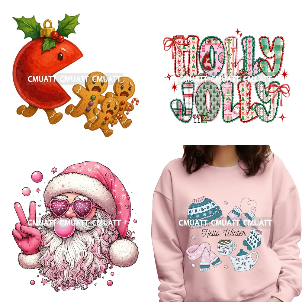 Holly Jolly Girly Coquette Patchwork Santa Christmas Tree Iron on DTF Washable Transfer Stickers Ready to Press for T-shirts Bag
Holly Jolly Girly Coquette Patchwork Santa Christmas Tree Iron on DTF Washable Transfer Stickers Ready to Press for T-shirts Bag