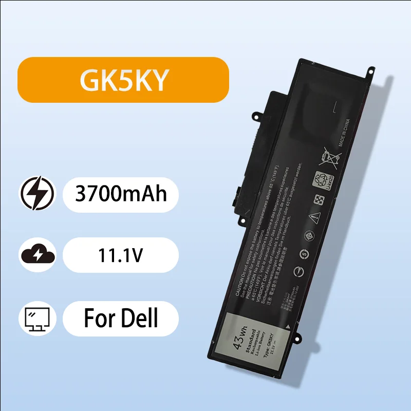 High Quality Replacement Battery GK5KY Compatible For Dell Inspiron 13 7347 7348 11 3147 3148
High Quality Replacement Battery GK5KY Compatible For Dell Inspiron 13 7347 7348 11 3147 3148