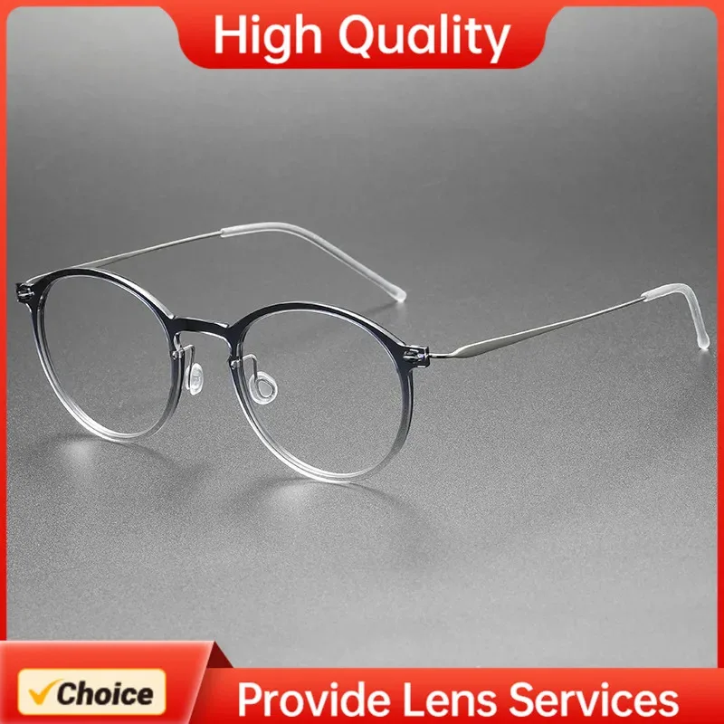 LINDBERG-Style New Eyeglass Frame 6541 Titanium Nylon Large Pure Gradient Color Screwless Man Women FOR Prescription Eyeglasses
LINDBERG-Style New Eyeglass Frame 6541 Titanium Nylon Large Pure Gradient Color Screwless Man Women FOR Prescription Eyeglasses