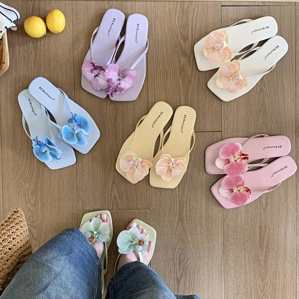 Daily Sweet Butterfly Orchid Slipper Summer Elegant Flower Flip Flops Vacation Out Wear Women's Sandals Outdoor
Daily Sweet Butterfly Orchid Slipper Summer Elegant Flower Flip Flops Vacation Out Wear Women's Sandals Outdoor
