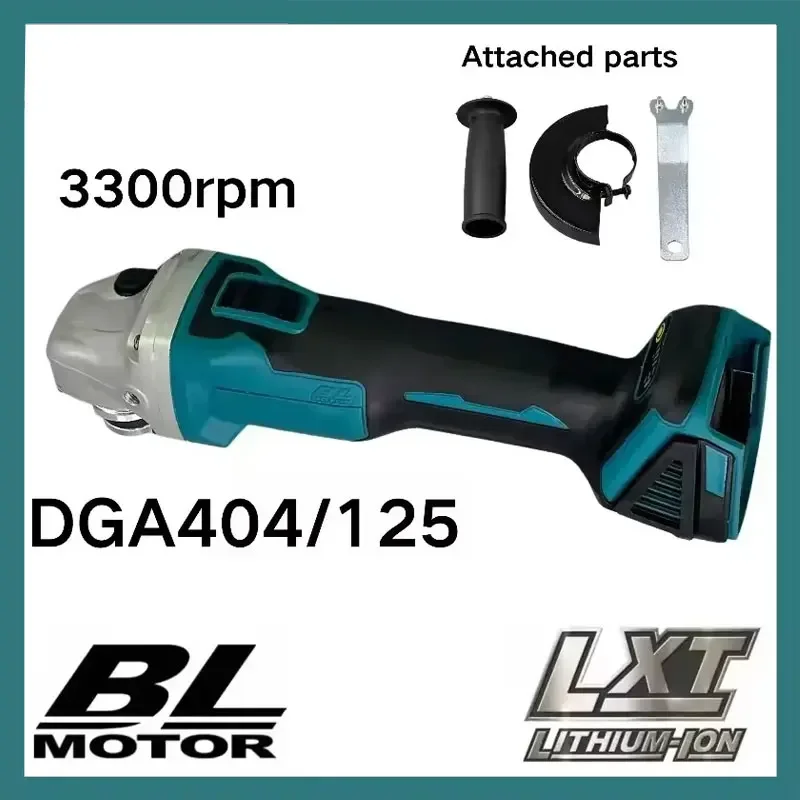 18V DGA404 125/100mm Brushless Lithium Electric Angle Grinder Rechargeable Cutting Machine Polishing Machine Fit Makita
18V DGA404 125/100mm Brushless Lithium Electric Angle Grinder Rechargeable Cutting Machine Polishing Machine Fit Makita