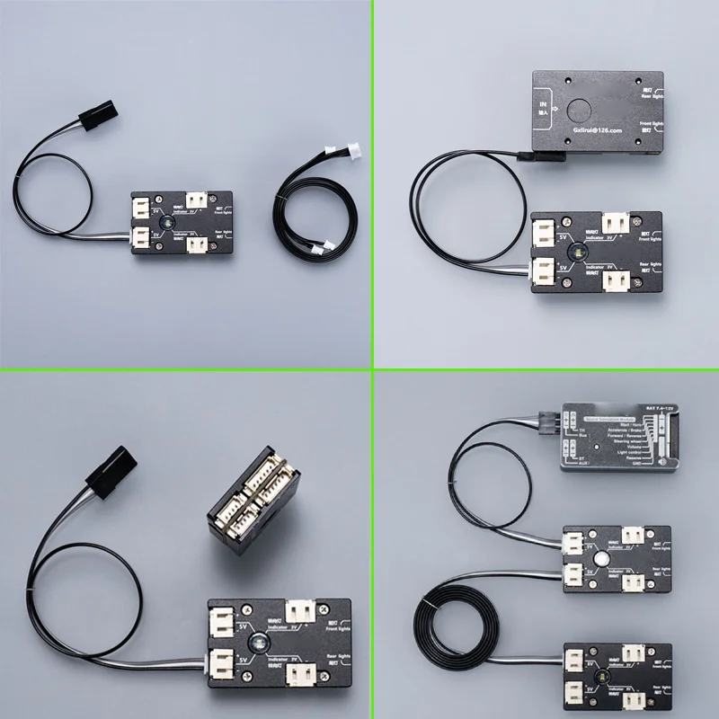 Модуль управления освещением в масштабе 1:14 для радиоуправляемого грузовика Tamiya Nooxion, специальный комплект освещения, автомобильные аксессуары 
Модуль управления освещением в масштабе 1:14 для радиоуправляемого грузовика Tamiya Nooxion, специальный комплект освещения, автомобильные аксессуары