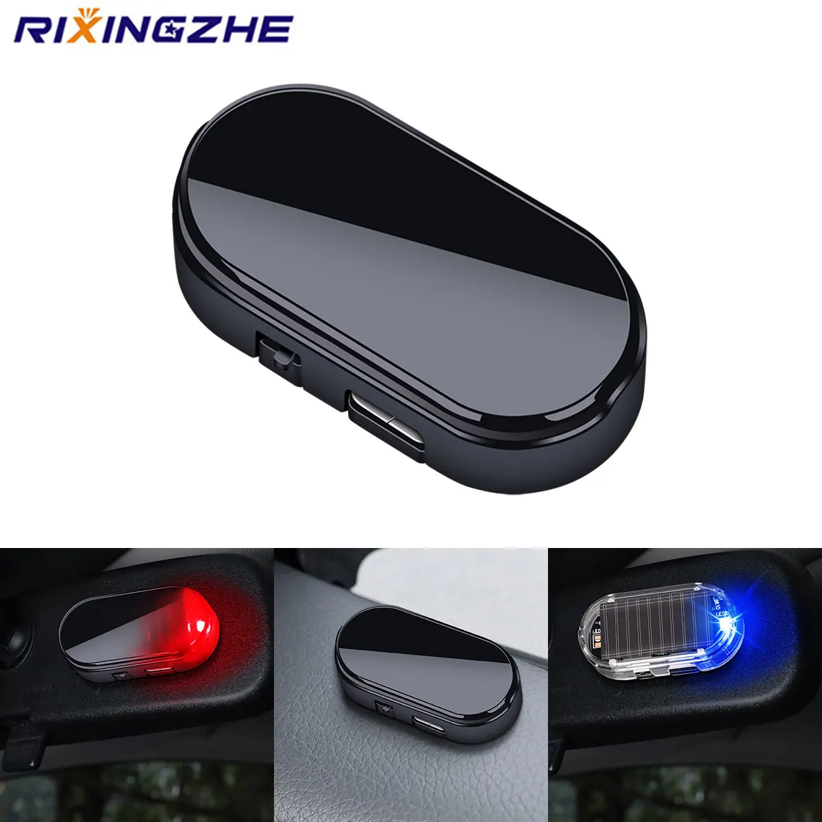 Car Mini LED Solar Warning Light Night Security Simulation Alarm Wireless Anti-theft Warning Light Red Flash Interior Decoration
Car Mini LED Solar Warning Light Night Security Simulation Alarm Wireless Anti-theft Warning Light Red Flash Interior Decoration