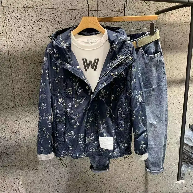 Men's 2023 Hooded Jacket Stylish Youth Versatile Handsome American Casual Top Breathable Long Sleeve Zipper Closure Polyester
Men's 2023 Hooded Jacket Stylish Youth Versatile Handsome American Casual Top Breathable Long Sleeve Zipper Closure Polyester