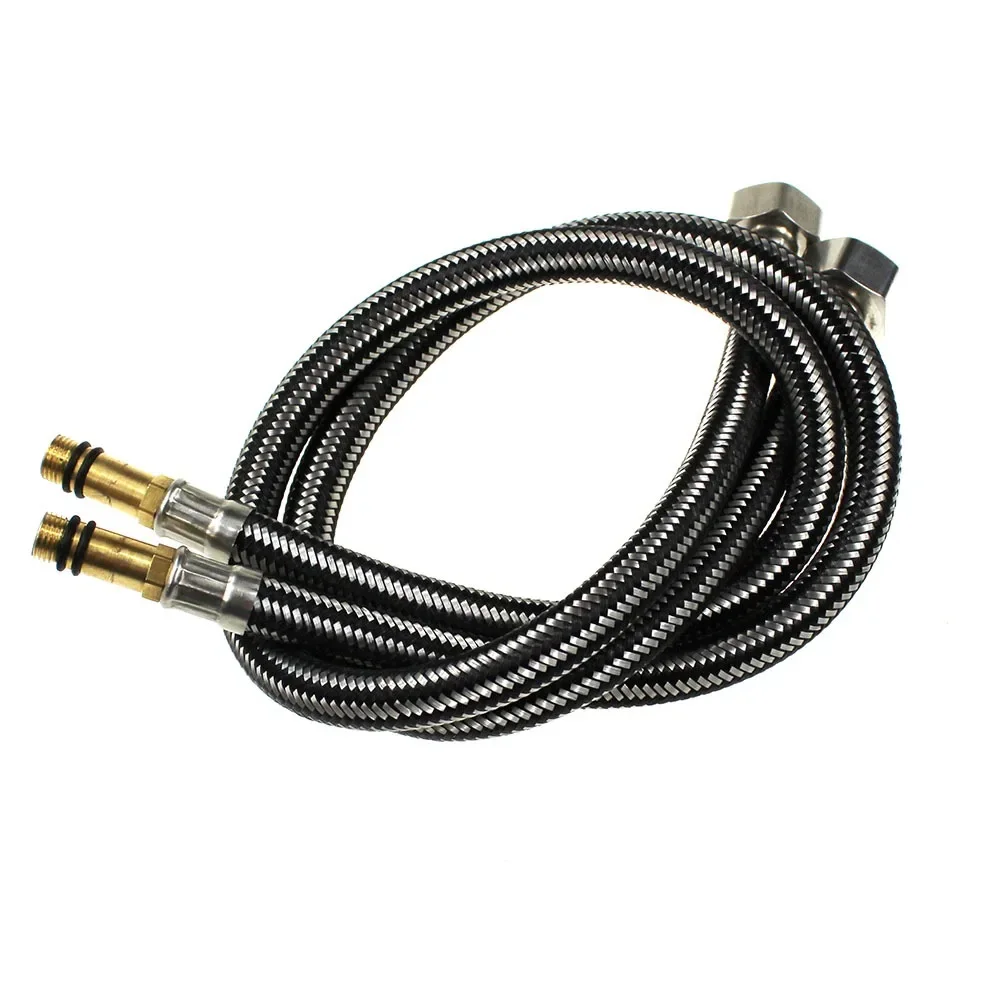 2pcs of G1/2 600mm Stainless Steel Flexible cold/hot mixer Faucet Water supply 4 pipe Hoses of 60cm Free Shipping Filter water
2pcs of G1/2 600mm Stainless Steel Flexible cold/hot mixer Faucet Water supply 4 pipe Hoses of 60cm Free Shipping Filter water