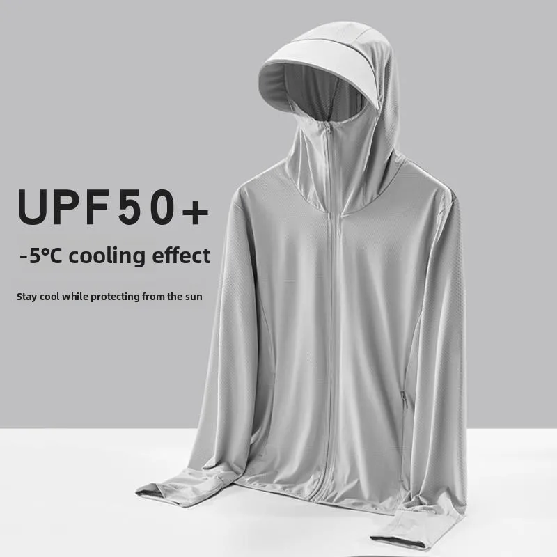 Men's Ice Silk Quick Dry Ultra Thin Breathable UV Protection Clothing Outdoor Fishing Lightweight Anti UV Fashionable Sunscre...
Men's Ice Silk Quick Dry Ultra Thin Breathable UV Protection Clothing Outdoor Fishing Lightweight Anti UV Fashionable Sunscre...