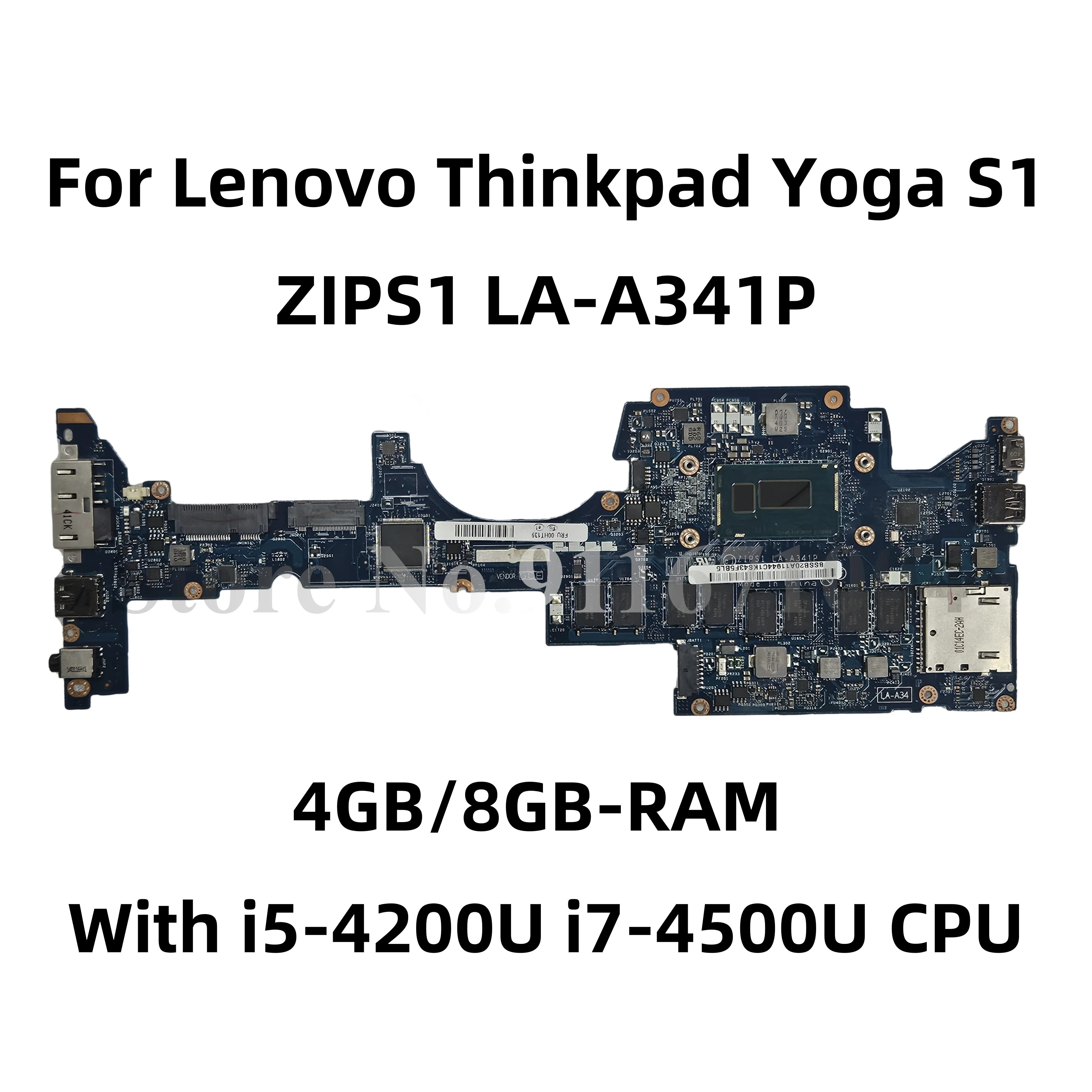 ZIPS1 смартфон для Lenovo Thinkpad Yoga S1, материнская плата для ноутбука со стандартным зеркальным процессором, 4 ГБ/8 ГБ-оперативной памяти, 00HW078 00HT164
ZIPS1 смартфон для Lenovo Thinkpad Yoga S1, материнская плата для ноутбука со стандартным зеркальным процессором, 4 ГБ/8 ГБ-оперативной памяти, 00HW078 00HT164