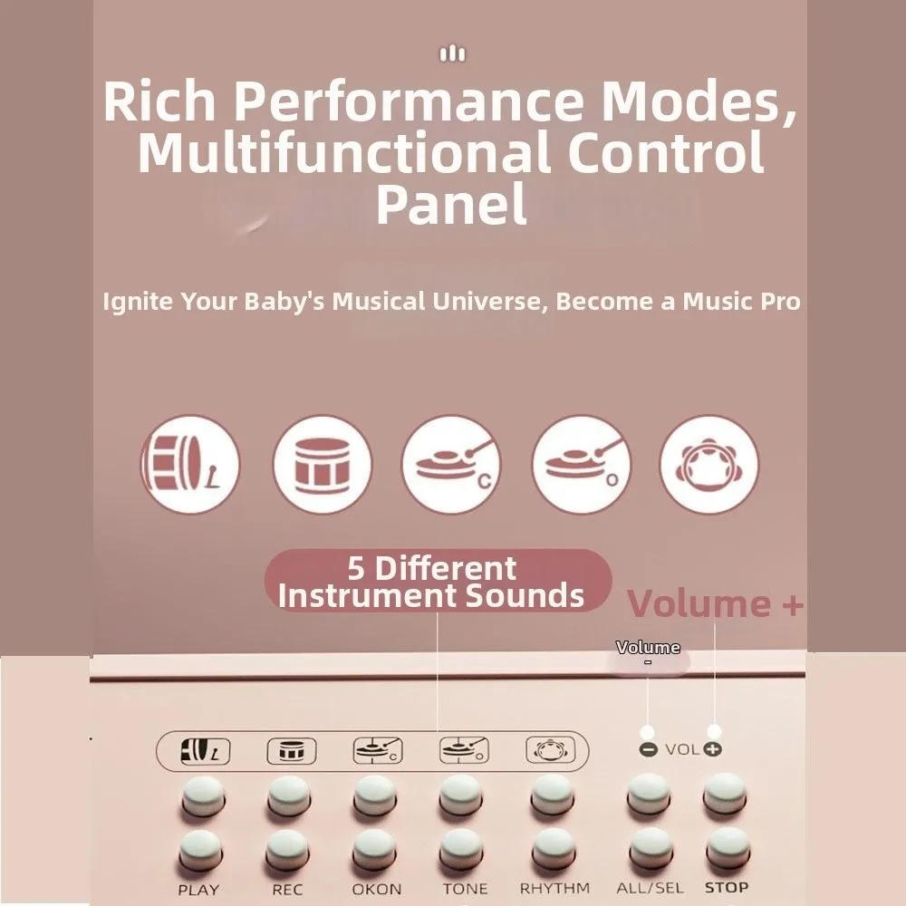 Электронное пианино с 37 клавишами, микрофоном, нотами, многофункциональное, для начинающих, подарок на день рождения
Электронное пианино с 37 клавишами, микрофоном, нотами, многофункциональное, для начинающих, подарок на день рождения