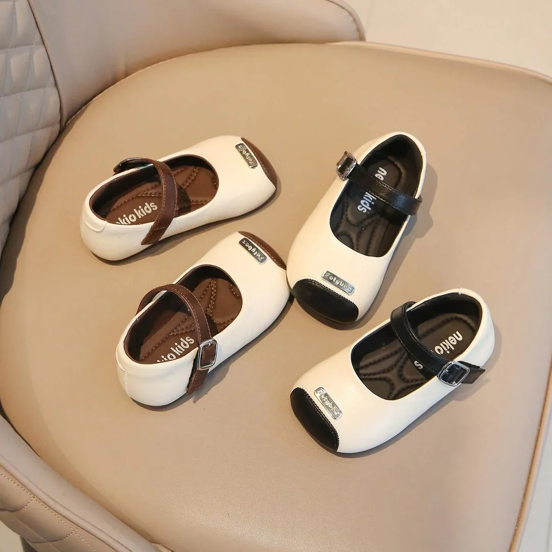 Baby Mary Jane Shoes Leather Breathable Toddler Casual Flats Soft Sole Anti-slip 2026 New Girls Walking Shoes Comfortable
Baby Mary Jane Shoes Leather Breathable Toddler Casual Flats Soft Sole Anti-slip 2026 New Girls Walking Shoes Comfortable