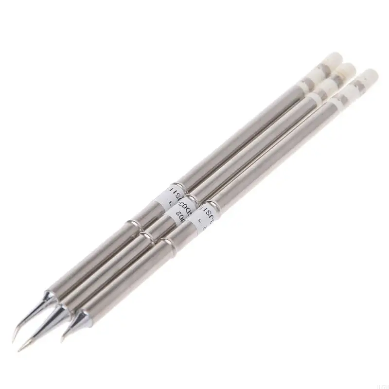 H37D 3 Pcs T12-J02 T12-JL02 T12-JS02 Iron Tips For Hakko Soldering Station FX-951 952
H37D 3 Pcs T12-J02 T12-JL02 T12-JS02 Iron Tips For Hakko Soldering Station FX-951 952