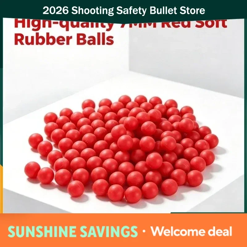 2027 7MM Tiny Red Soft Rubber Round Balls Durable Outdoor Leisure Toy Fittings 1Bag/2Bag/3Bag/5Bag/10Bag New
2027 7MM Tiny Red Soft Rubber Round Balls Durable Outdoor Leisure Toy Fittings 1Bag/2Bag/3Bag/5Bag/10Bag New