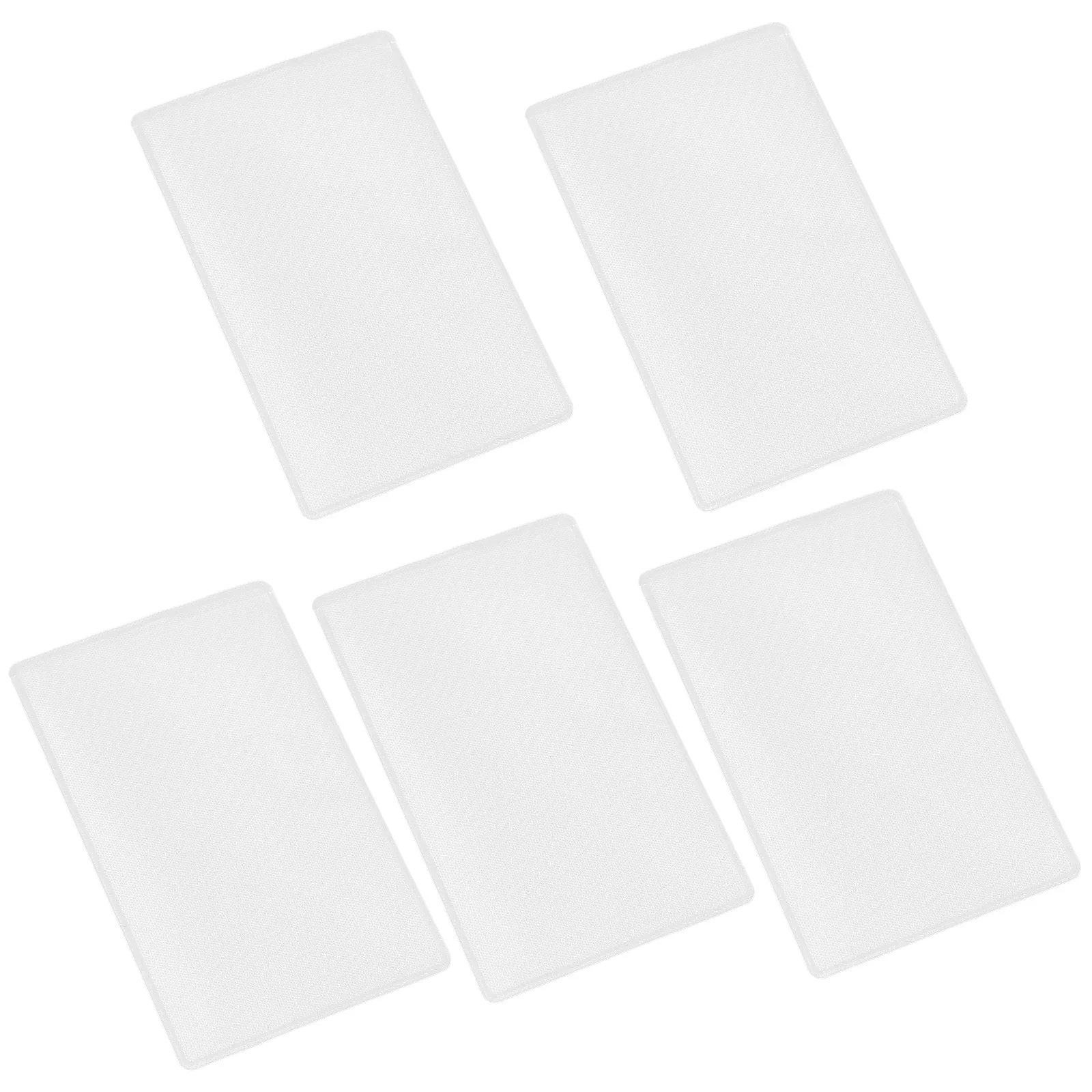 5pcs Sleeves Clear PVC Business Sleeve Protectors Credit Document Covers High Hard Plastic Card Sleeves Transparency Waterproof
5pcs Sleeves Clear PVC Business Sleeve Protectors Credit Document Covers High Hard Plastic Card Sleeves Transparency Waterproof