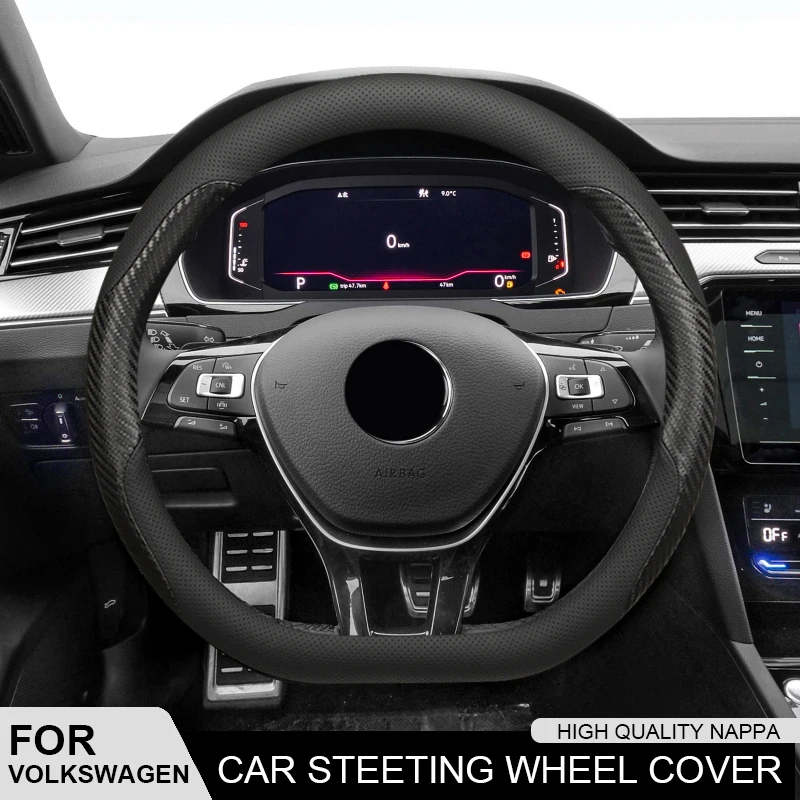 Leather Car Steering Wheel Cover For Volkswagen VW Golf 7 Mk7 Touran Up New Polo Jetta Passat B8 Tiguan Gti Gte Auto Accessories
Leather Car Steering Wheel Cover For Volkswagen VW Golf 7 Mk7 Touran Up New Polo Jetta Passat B8 Tiguan Gti Gte Auto Accessories