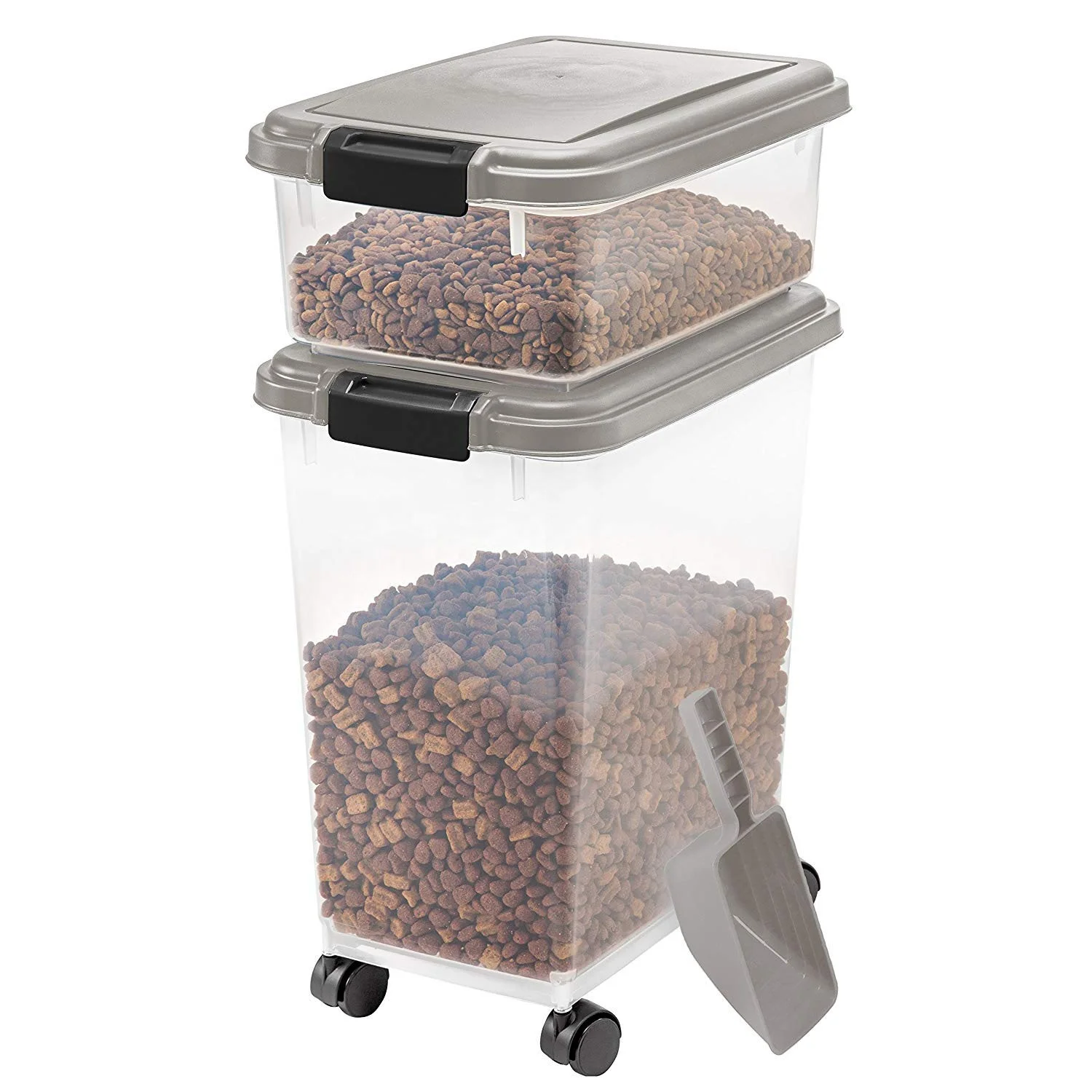 Premium Large Pet Food Storage Container Set-3-Piece Airtight Bird Cat Dog Pet Supplies Box Combo 33 Qt
Premium Large Pet Food Storage Container Set-3-Piece Airtight Bird Cat Dog Pet Supplies Box Combo 33 Qt
