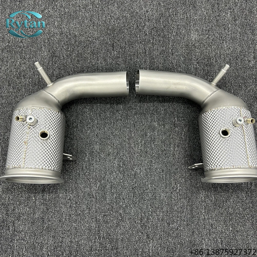 Выхлопная система Rytan Performance из нержавеющей стали 304 с прямым патрубком Valvetronic и даунпайпом для 992
Выхлопная система Rytan Performance из нержавеющей стали 304 с прямым патрубком Valvetronic и даунпайпом для 992