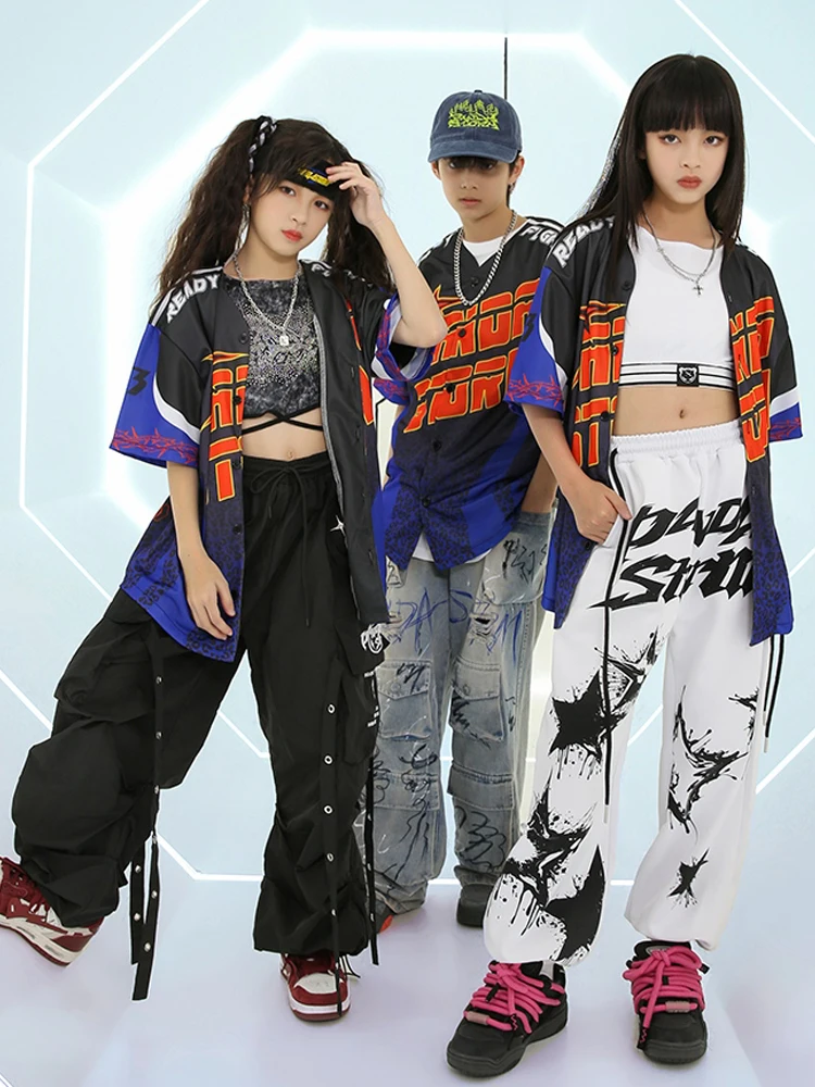 Fashion Baseball Shirt For Kids Hip Hop Clothing Boys Street Dance Outfit Girls Kpop Jazz Performance Costume Drum Wear BL12728
Fashion Baseball Shirt For Kids Hip Hop Clothing Boys Street Dance Outfit Girls Kpop Jazz Performance Costume Drum Wear BL12728