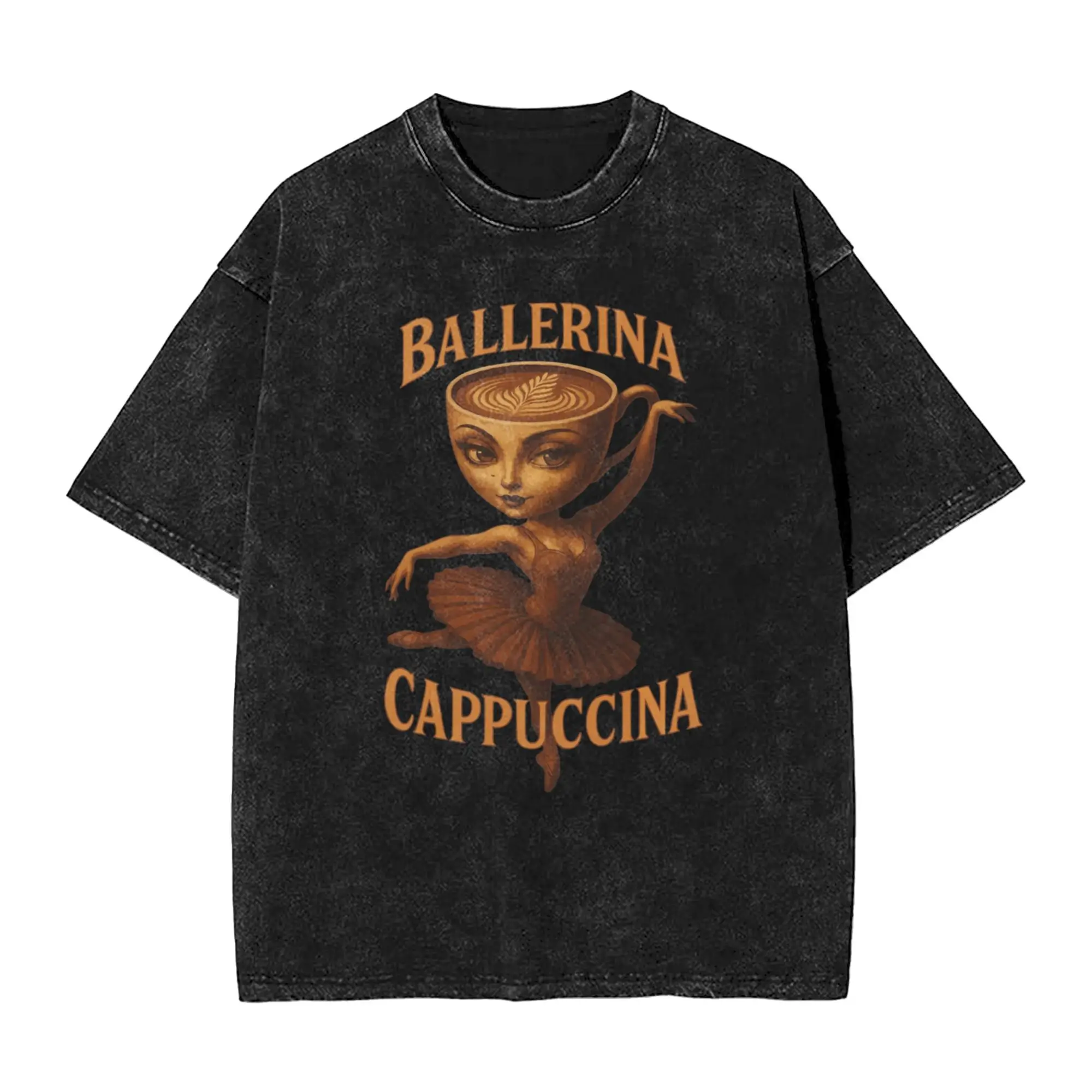 Ballerina Cappuccina Italian Brainrot Coffee Meme T Shirt Hipster T Shirts Short Sleeve Tshirt Summer Casual O Neck Clothes
Ballerina Cappuccina Italian Brainrot Coffee Meme T Shirt Hipster T Shirts Short Sleeve Tshirt Summer Casual O Neck Clothes