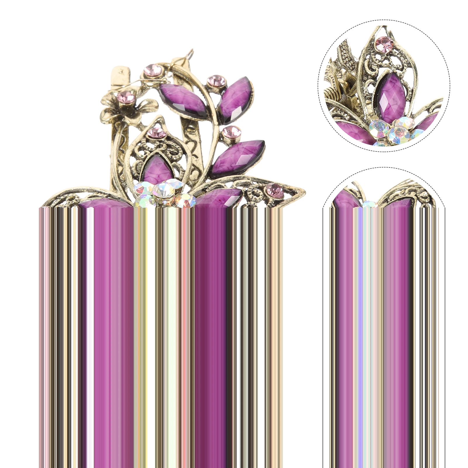 Floral Hair Clip Vintage Hairpin Accessories Purple Barrette Bride Flower Hair Clamp Petal Hairpin For Party Wedding
Floral Hair Clip Vintage Hairpin Accessories Purple Barrette Bride Flower Hair Clamp Petal Hairpin For Party Wedding