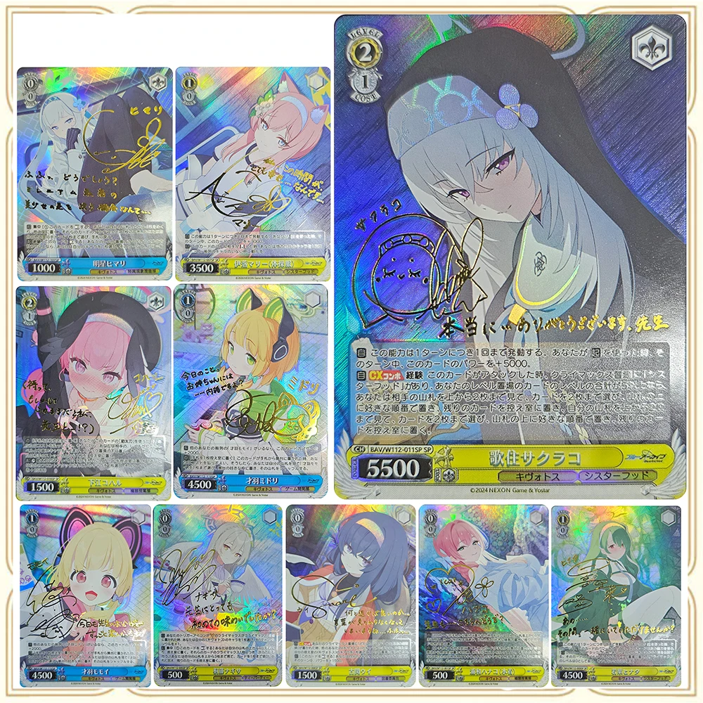 Anime Goddess Stories DIY ACG Weiss Schwarz Yuzuriha Kasugano Sora Premium Flash Games Collectible Card Christmas Birthday Gifts 
Anime Goddess Stories DIY ACG Weiss Schwarz Yuzuriha Kasugano Sora Premium Flash Games Collectible Card Christmas Birthday Gifts