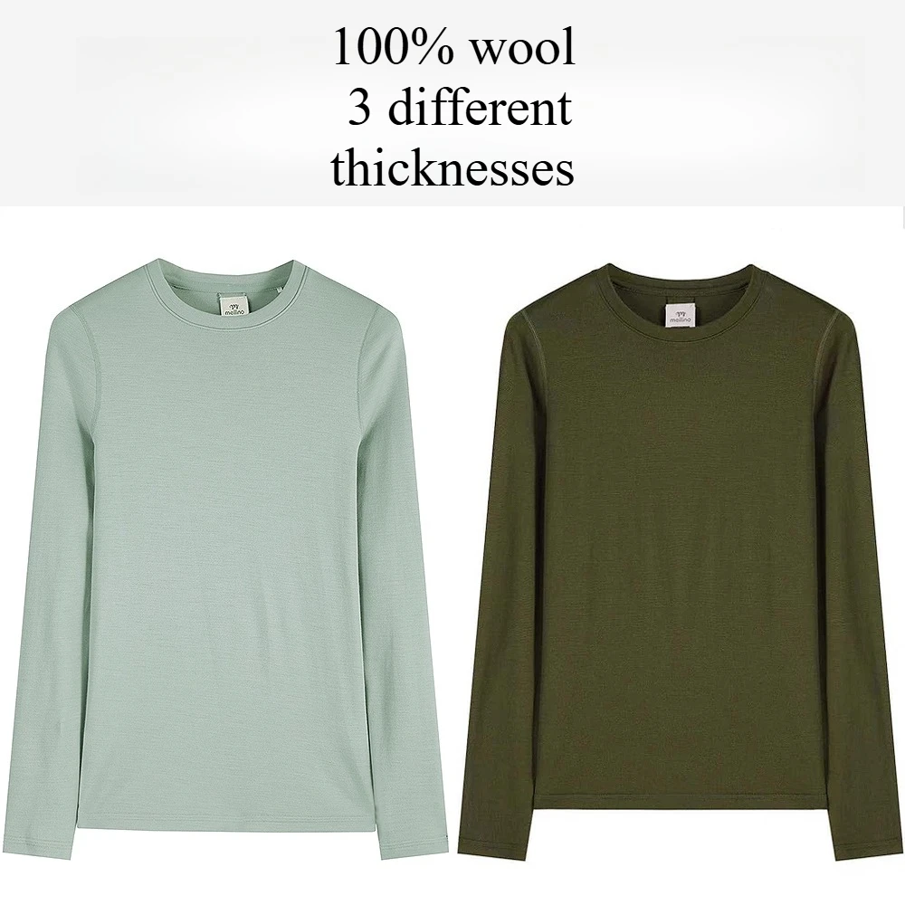 Быстросохнущая одежда из мериносовой шерсти, женская уличная рубашка с длинными рукавами, нижнее белье для походов, теплый спортивный топ
Быстросохнущая одежда из мериносовой шерсти, женская уличная рубашка с длинными рукавами, нижнее белье для походов, теплый спортивный топ