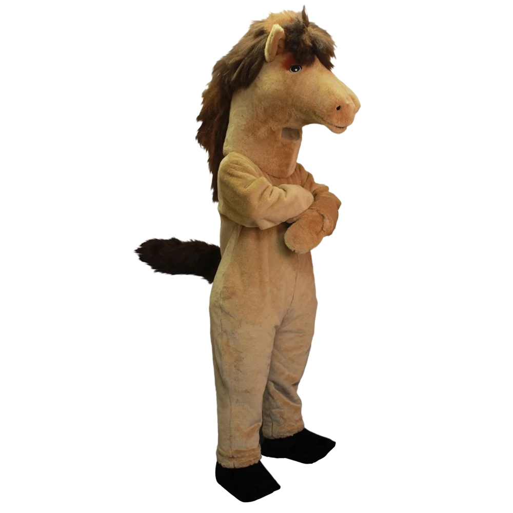 Brown Mustang Horse Mascot Costume Adult Halloween Festival Party Theme Mascotte Outfit Fit Suit Fancy Dress SW924
Brown Mustang Horse Mascot Costume Adult Halloween Festival Party Theme Mascotte Outfit Fit Suit Fancy Dress SW924