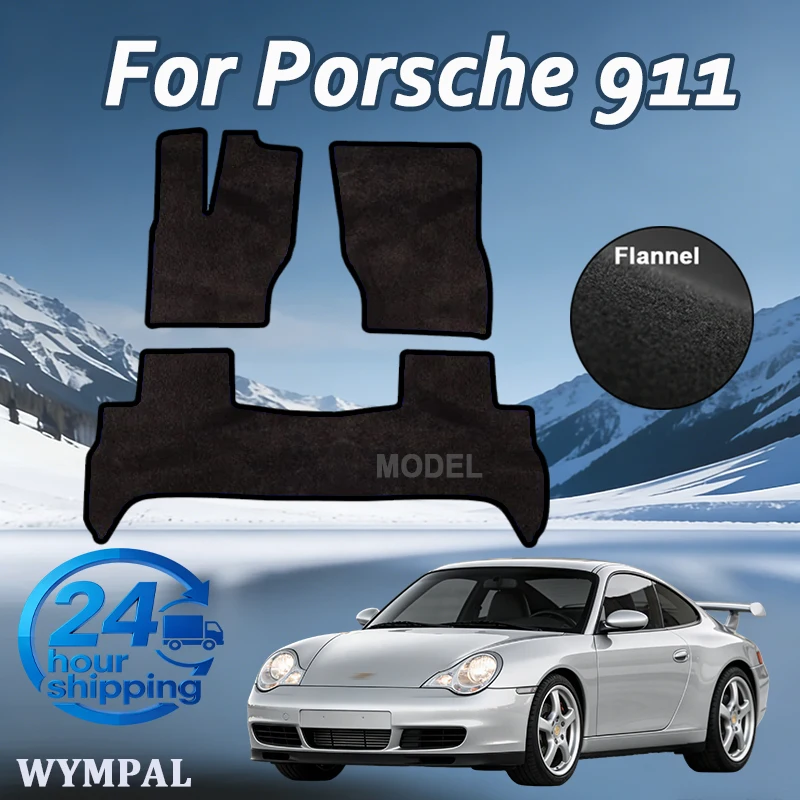 Flannel velour Front velour rugs for Porsche 911 type. 996 Coupe (1997 1998 1999 2000-2004) -Black
Flannel velour Front velour rugs for Porsche 911 type. 996 Coupe (1997 1998 1999 2000-2004) -Black