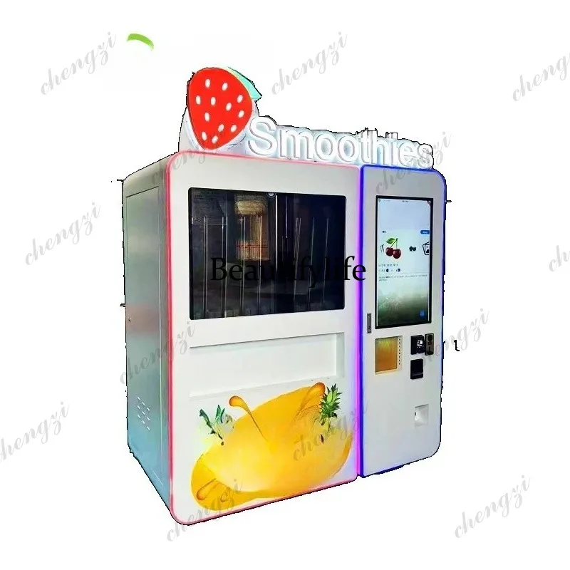 A81 Intelligent Smoothie Vending Machine Summer Beach Amusement Parks Quick Release Coin Must-Have for Relieving Summer Heat
A81 Intelligent Smoothie Vending Machine Summer Beach Amusement Parks Quick Release Coin Must-Have for Relieving Summer Heat