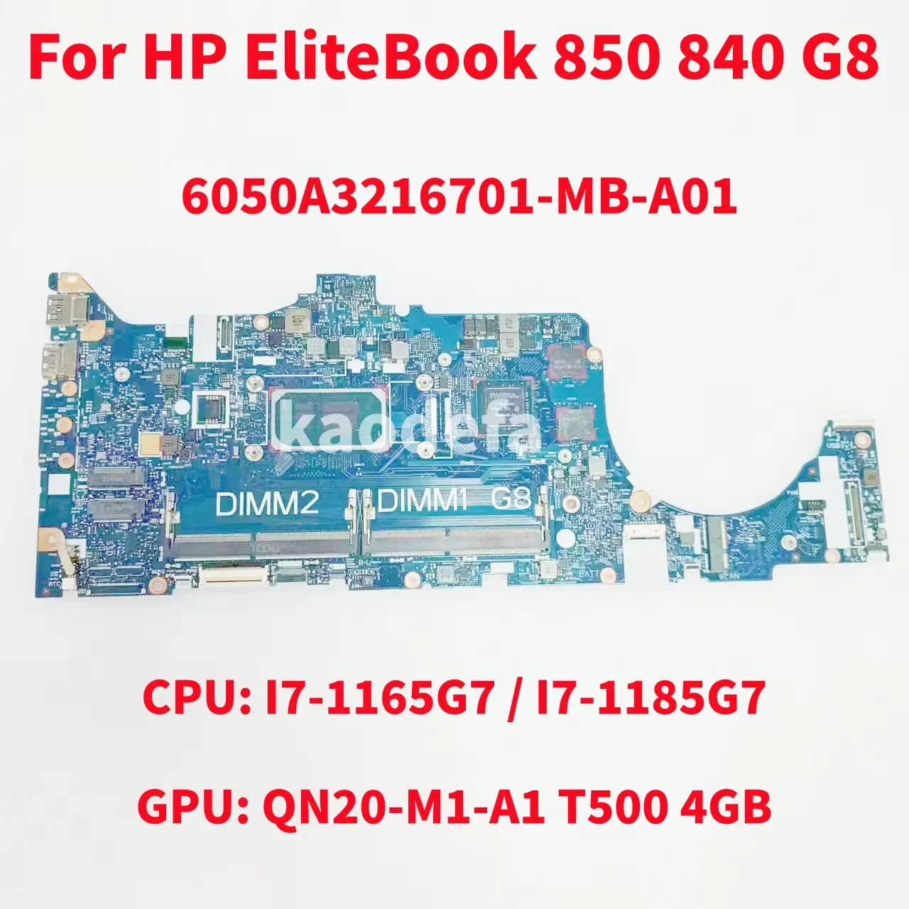 6050A3216701 For HP EliteBook 850 840 G8/ ZFfly 15 G8 Laptop Motherboard CPU:I5-1135G7/I7-1165G7/I7-1185G7 UMA GPU:QN20-M1-A1 4G
6050A3216701 For HP EliteBook 850 840 G8/ ZFfly 15 G8 Laptop Motherboard CPU:I5-1135G7/I7-1165G7/I7-1185G7 UMA GPU:QN20-M1-A1 4G