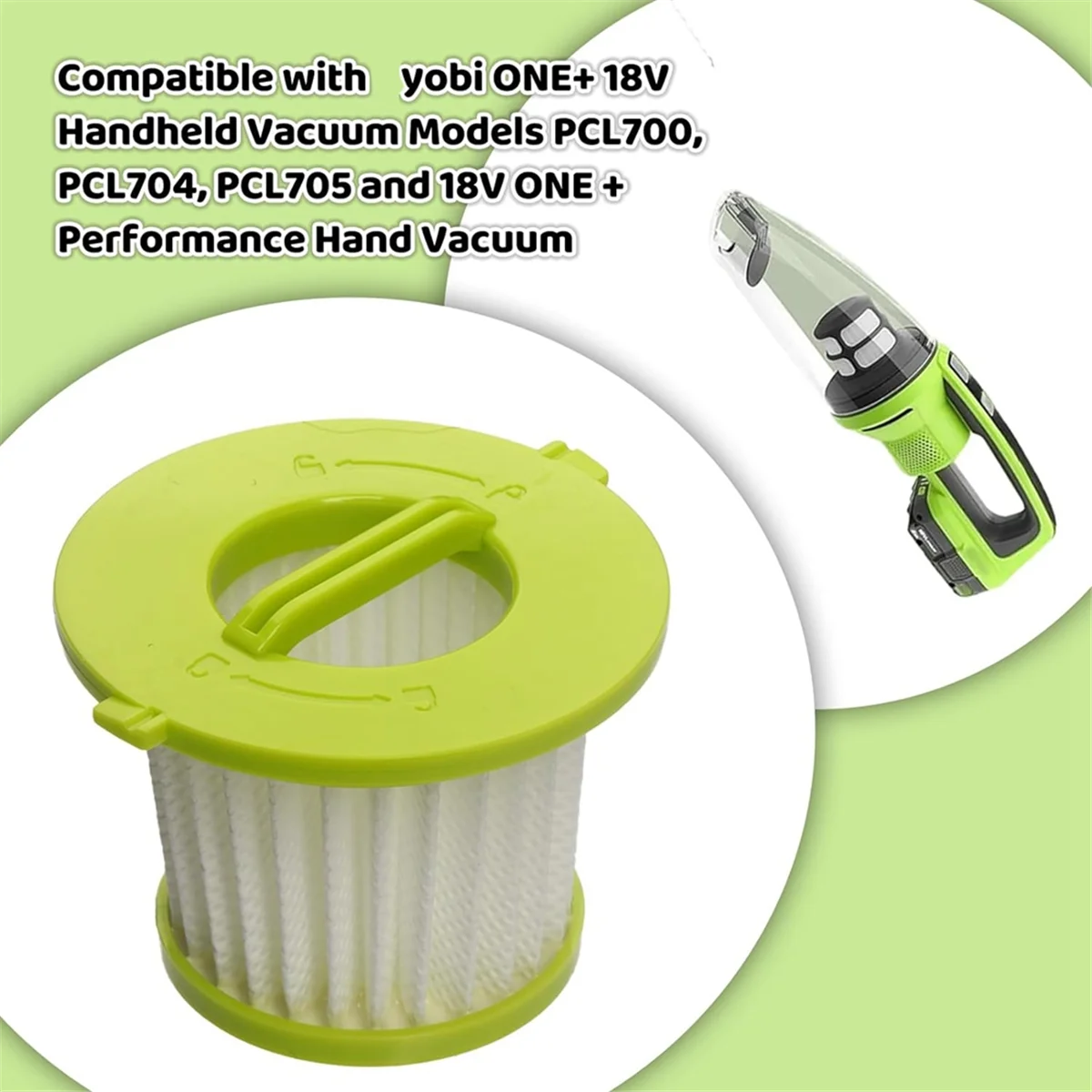 Замена вакуумного фильтра JAS для портативного пылесоса Ryobi PCL700 PCL704 PCL705, часть A32F05N A32HF00
Замена вакуумного фильтра JAS для портативного пылесоса Ryobi PCL700 PCL704 PCL705, часть A32F05N A32HF00