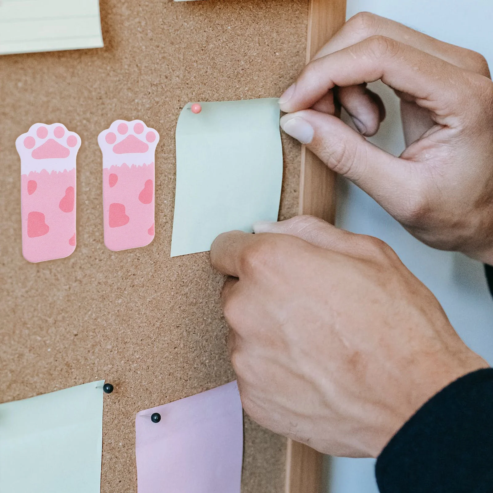 6 set 6 Sets Cat Paw Notes Sticky Memo Pads Portable Adhesive Tabs For School Office Home Reminder Decorative Page Markers
6 set 6 Sets Cat Paw Notes Sticky Memo Pads Portable Adhesive Tabs For School Office Home Reminder Decorative Page Markers