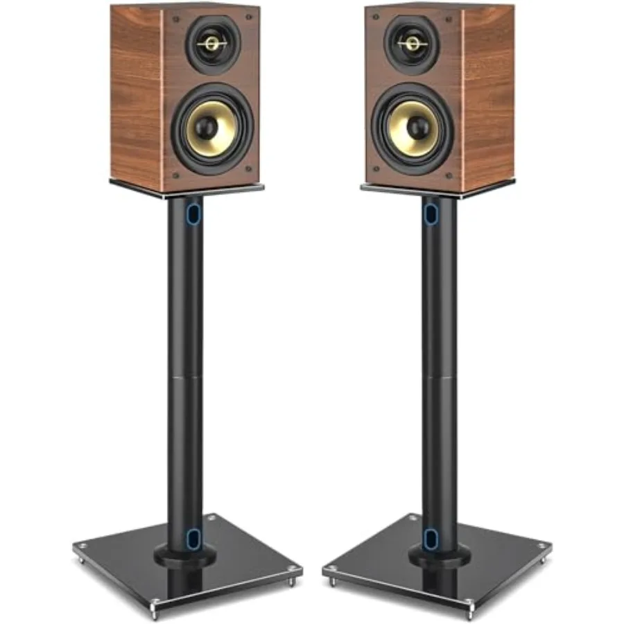 Upgraded 45° Swivel Speaker Stands Pair for Surround Sound, Heavy Duty 28 Inch Bookshelf Speaker Stand Each Holds 22lbs Large S
Upgraded 45° Swivel Speaker Stands Pair for Surround Sound, Heavy Duty 28 Inch Bookshelf Speaker Stand Each Holds 22lbs Large S