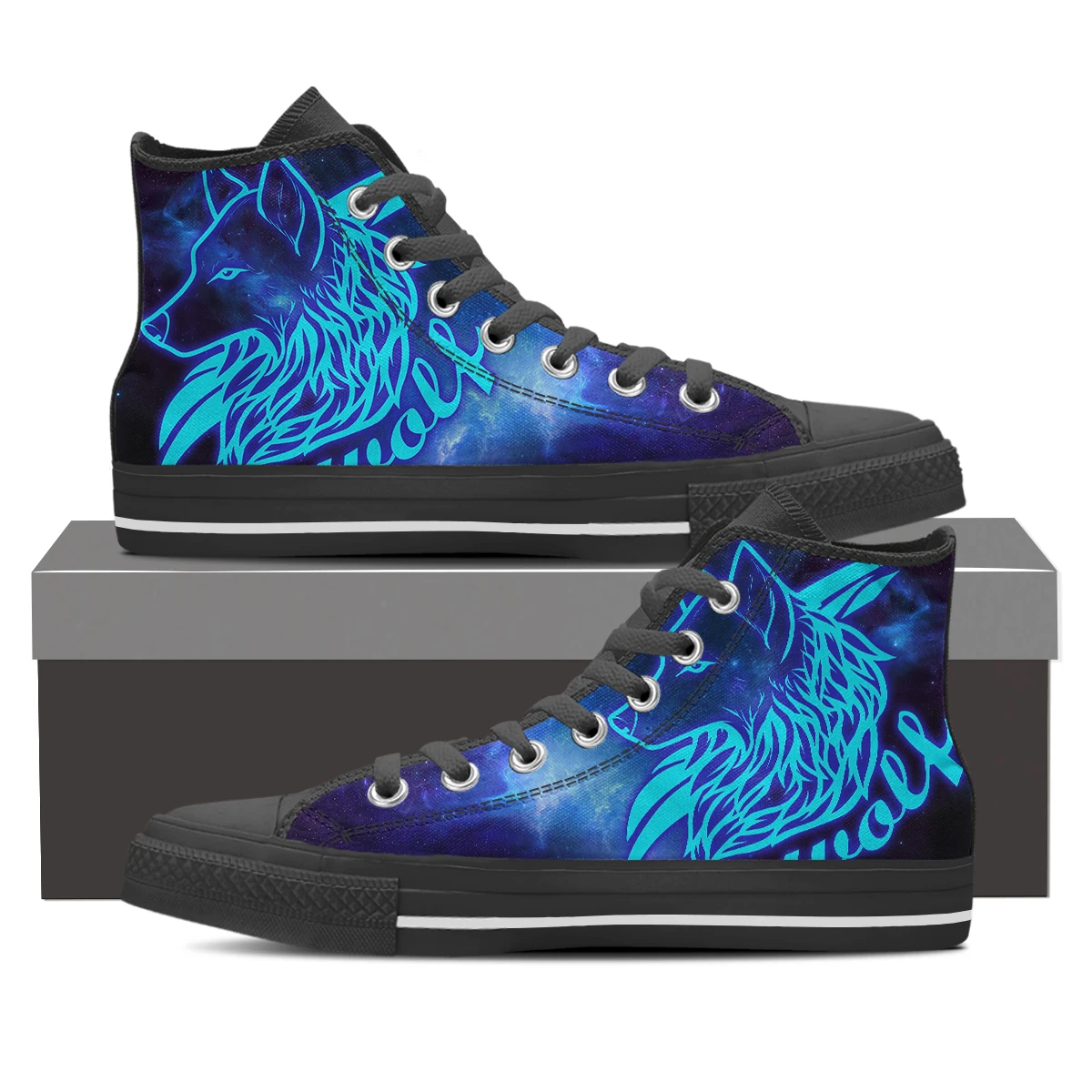 ELVISWORDS Cool Blue Totem Wolf Designed Vulcanized Shoes Star Shoes Summer Lightweight Lace Up Shoes Canvas Shoes Zapatos
ELVISWORDS Cool Blue Totem Wolf Designed Vulcanized Shoes Star Shoes Summer Lightweight Lace Up Shoes Canvas Shoes Zapatos