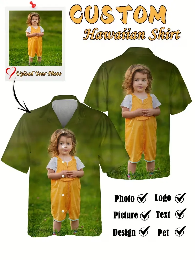 Custom Personalized Face Photos Hawaiian Shirts For Men Women Full Print Button Up Short Sleeve Beach Shirts Vacation Shirts
Custom Personalized Face Photos Hawaiian Shirts For Men Women Full Print Button Up Short Sleeve Beach Shirts Vacation Shirts