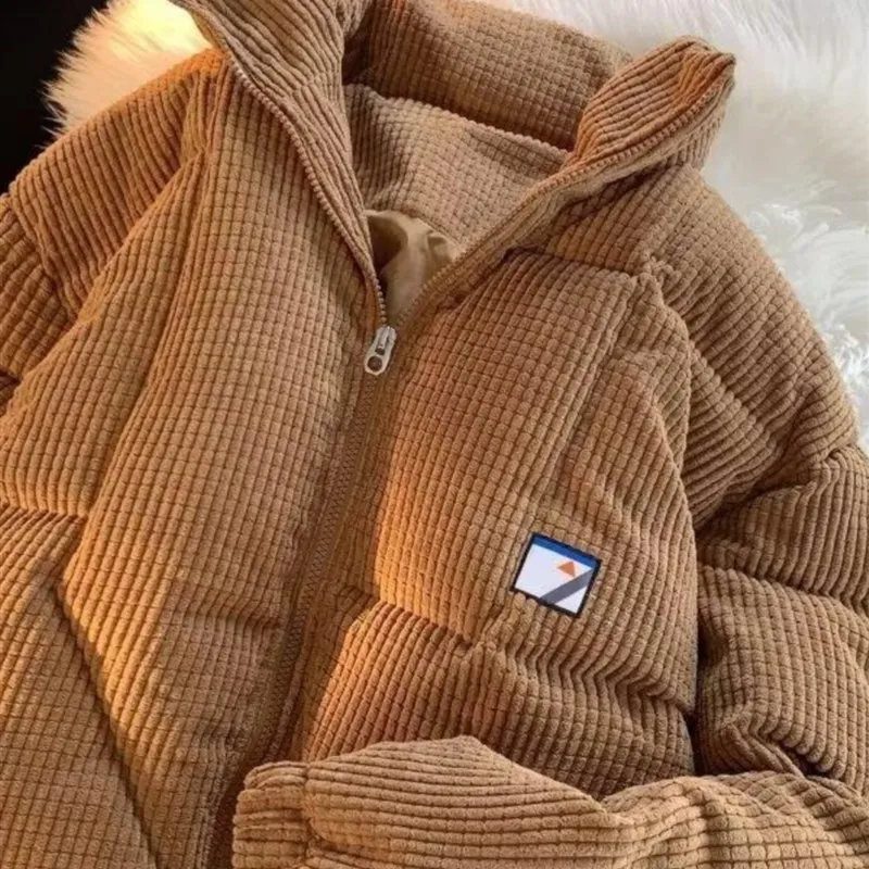 Thiened Corduroy Cotton Men's Jaet Winter Warm Casual High End Brand New Trendy Mid-Length Removable Cap Special Wide Fit
Thiened Corduroy Cotton Men's Jaet Winter Warm Casual High End Brand New Trendy Mid-Length Removable Cap Special Wide Fit