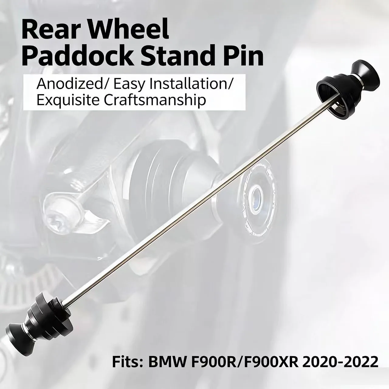 Suitable for BMW F900R/F900XR 20-24 year modified EP rear wheel lifting nail rear wheel anti drop ball
Suitable for BMW F900R/F900XR 20-24 year modified EP rear wheel lifting nail rear wheel anti drop ball