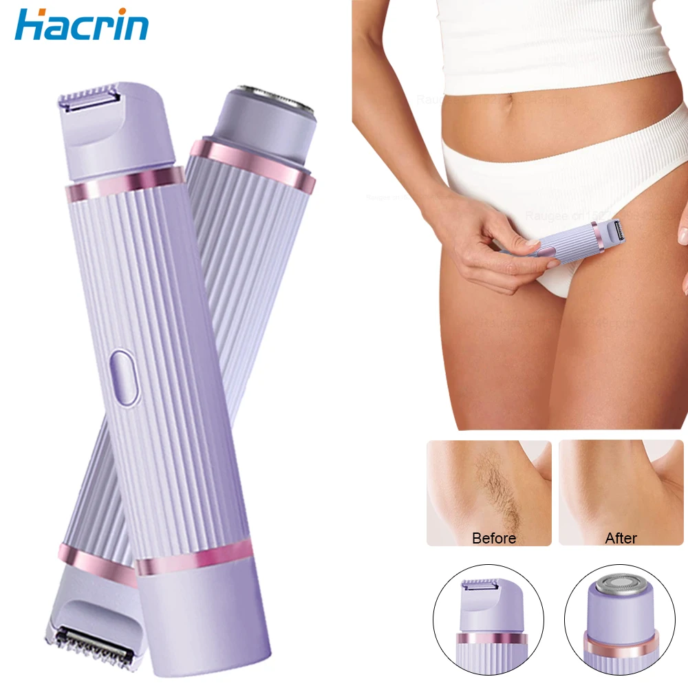 Electric Shaver for Woman Painless Electric Razors Dual-Head Body Epilator Leg Underarm Bikini Electric Hair Remover Trimmer
Electric Shaver for Woman Painless Electric Razors Dual-Head Body Epilator Leg Underarm Bikini Electric Hair Remover Trimmer