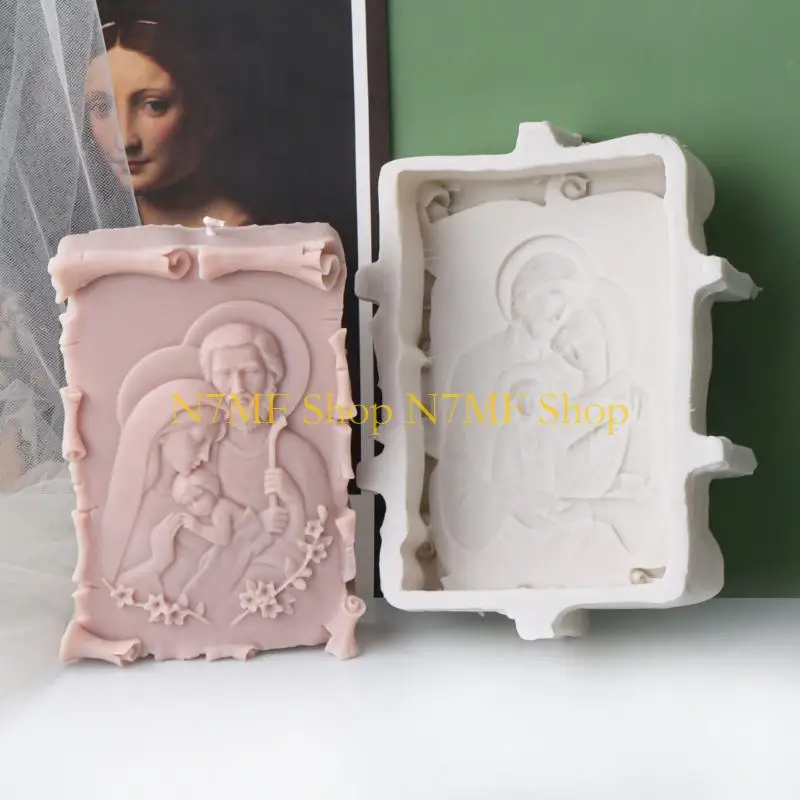 N7MF Large 3D Mold Ornament Making Mould Flexible Silicone Mould for Meditation Home Decoration Craft
N7MF Large 3D Mold Ornament Making Mould Flexible Silicone Mould for Meditation Home Decoration Craft