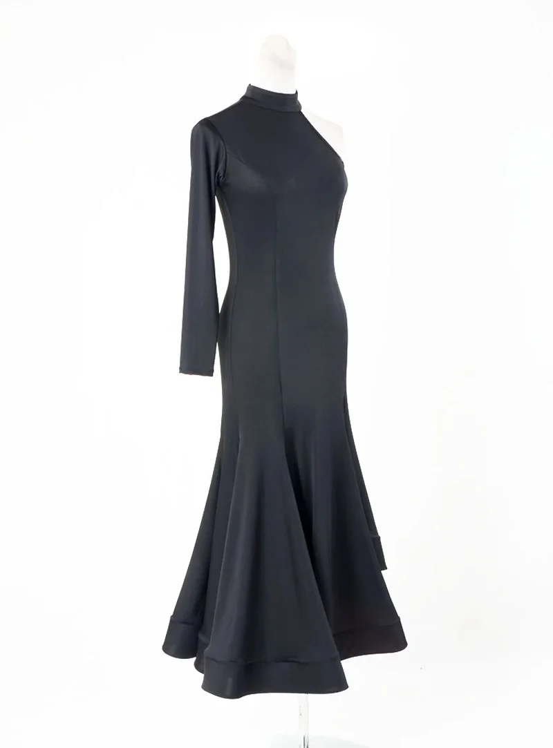 Standard Ballroom Dresses Women Single Sleeve Elegant Minimalist Waltz Dancing Costume Adult Ballroom Competition Dance Dress
Standard Ballroom Dresses Women Single Sleeve Elegant Minimalist Waltz Dancing Costume Adult Ballroom Competition Dance Dress