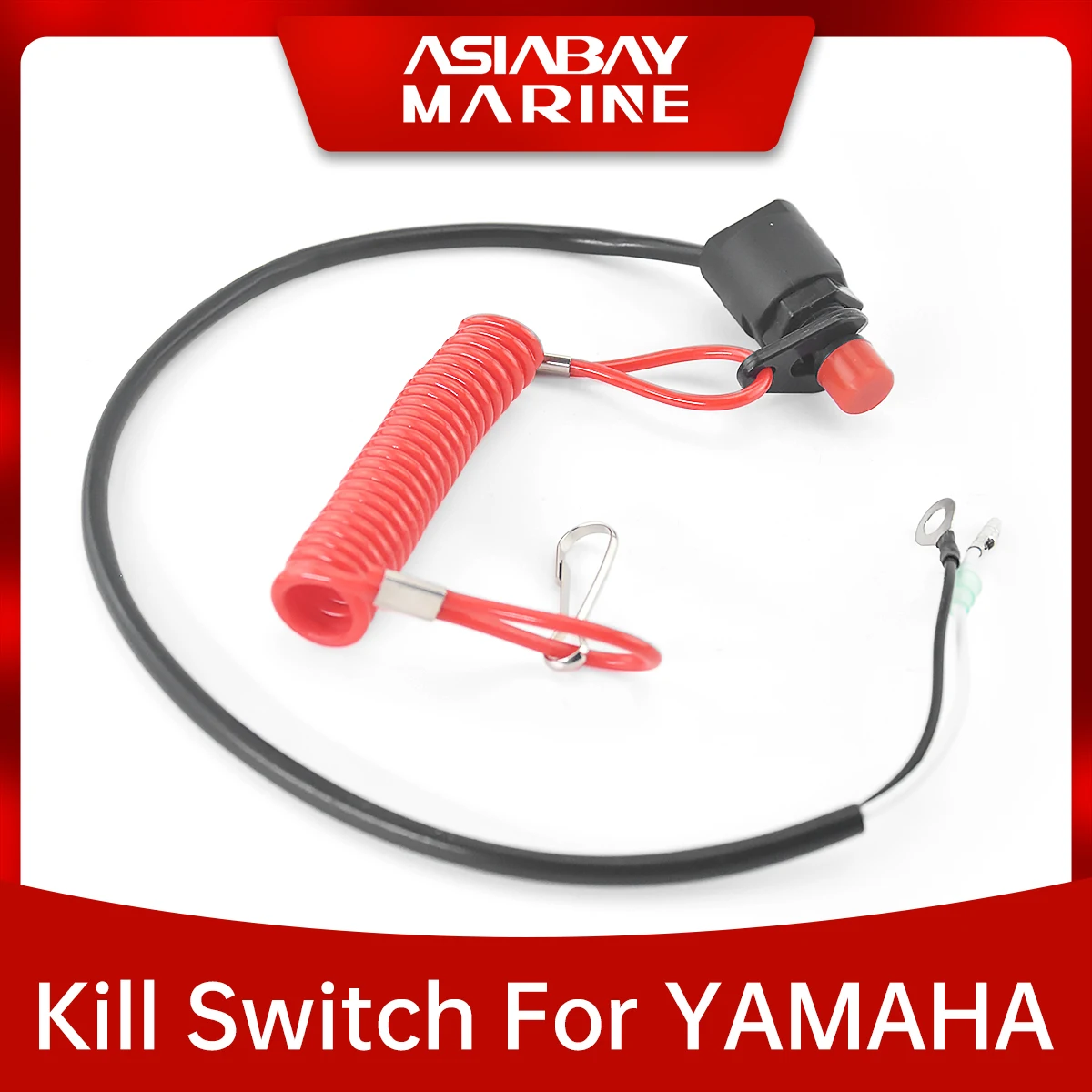 Boat Outboard Switch Engine Motor Lanyard Kill Urgent Stop Button, Safety Connector Cord Compatible for Yamaha Suzuki Honda
Boat Outboard Switch Engine Motor Lanyard Kill Urgent Stop Button, Safety Connector Cord Compatible for Yamaha Suzuki Honda
